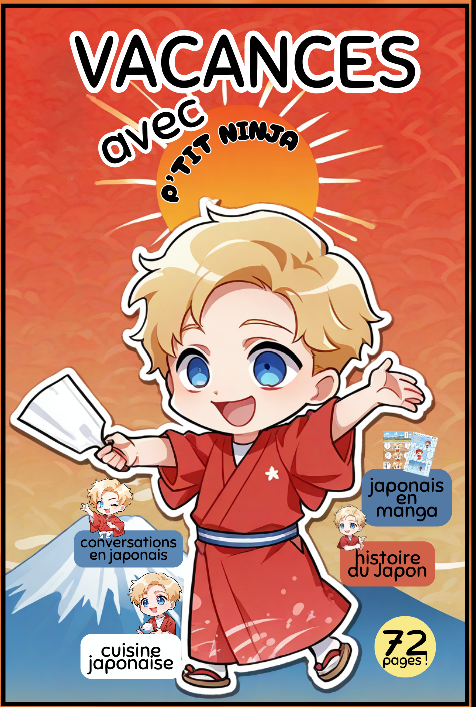 Cahier de Vacances P'tit Ninja